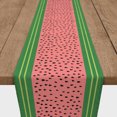 thumbnail image 3 of Creative Products Watermelon 16x72 Cotton Twill Table Runner, 3 of 3