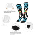 thumbnail image 3 of KLL I Love My Autism Print Cool Socks Men's Women's Crew Socks Funny Crazy Novelty Stockings, 3 of 6