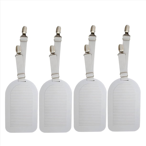Correas para Sujetar Sábanas Que Mantienen las Sábanas Ajustadas, 4 Piezas de Sujetadores Ajustables con Pinzas para Sábanas, Sujetadores Elásticos con Pinza