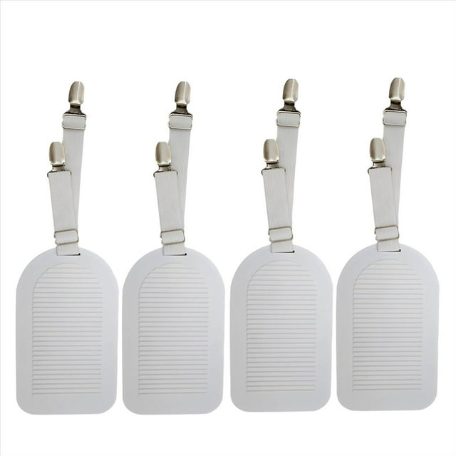 Correas para Sujetar Sábanas Que Mantienen las Sábanas Ajustadas, 4 Piezas de Sujetadores Ajustables con Pinzas para Sábanas, Sujetadores Elásticos con Pinza