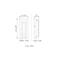 thumbnail image 2 of Z-Lite - Keaton - 12W 1 LED Outdoor Wall Sconce In Modern Style-12.5 Inches Tall, 2 of 7