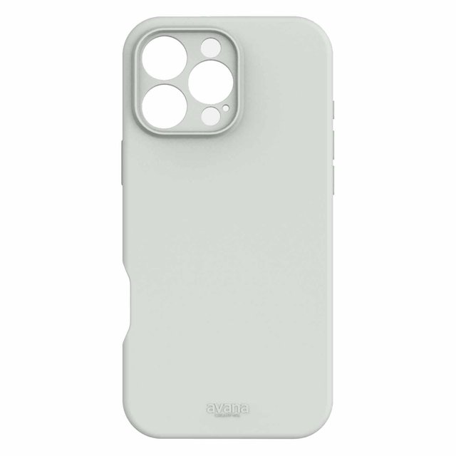 Avana Étui Velvet MagSafe Étain pour iPhone 16 Pro Max
