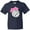 Navy, variant on Inktastic Volleyball with Pink Bow Youth T-Shirt