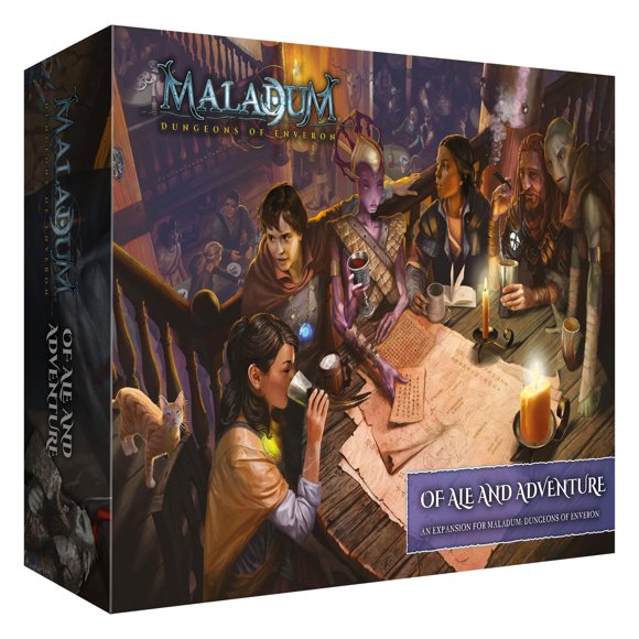 Juego de expansión Maladum of Ale y Adventure Fantasy Dungeon