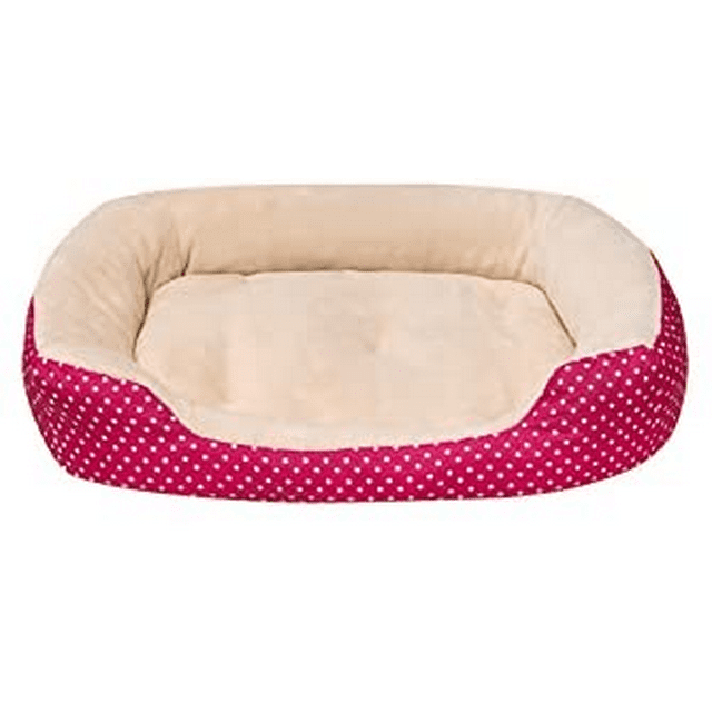 Cama para Perro Calientita Doble Vista Rosa Talla Grande Malubero Malu1574