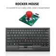 thumbnail image 3 of Puntero señalador de punto de seguimiento Teclado de ordenador Rocker Mouse Pointer Point Stick Reemplazo de teclado Rocker Mouse Pointer para Lenovo IBM Thinkpad Barbie Nuevos Originales, 3 of 9