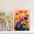 thumbnail image 2 of Qisvanset 12x16 Inch Wildflower Luke Bible Canvas Wall Art, Colorful Matisse Floral Religious Wall Decor, 2 of 8