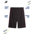 thumbnail image 2 of Pro Athlete Boys Athletic Shorts - 2 Pack Quick Dry Performance Basketball Shorts For Boys (8-16), 2 of 7