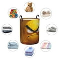 thumbnail image 4 of Angry Face Bowl Laundry Hamper Small Storage Basket/Toy Organizer/Dirty Clothes Bucket, 4 of 5