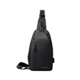 thumbnail image 2 of Men's Chest Bag Casual Large Capacity One Shoulder Crossbody Bag Trendy Backpack, 2 of 2