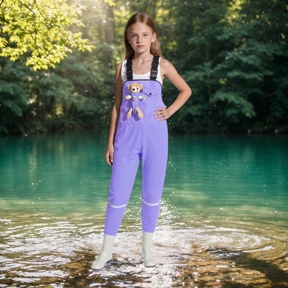 Stylish Girls Romper Jumpsuit Playwear For Outdoor Beach Pool Activities And Casual Everyday Wear