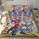 thumbnail image 1 of Futurama Conjunto de sábanas temático, trío de piezas, cómodo y amigable con la piel, diseño único, regalo de decoración para el hogar para familiares, amigos y fans,140cm *210cm, 1 of 6