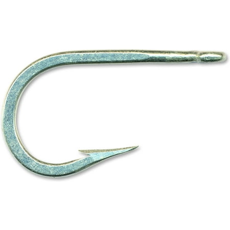 UPC: 0023534105256 | Mustad 7698BD Big Game Sea Mate 2 Extra Strong Forged Duratin Hook with Brazed Ring (10-Pack) Size 8/0