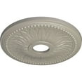 thumbnail image 3 of Ekena Millwork 18"OD x 3 3/4"ID x 1 1/2"P Bailey Ceiling Medallion (Fits Canopies up to 5 3/4"), Hand-Painted Pearl White, 3 of 6