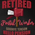 thumbnail image 3 of CafePress - Retired Postal Worker Funny Po Long Sleeve T Shirt - Long Sleeve Dark T-Shirt, 3 of 4