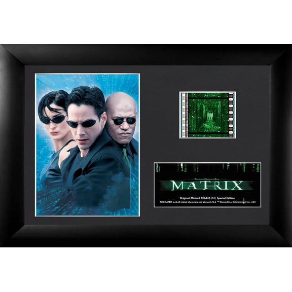 The Matrix (S1) Minicell FilmCells Framed Desktop Presentation USFC6445