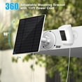 thumbnail image 3 of 9W 5V Solar Panel With 4M 3 In1 Charging Cable IP66 For Low Power Battery Camera Solar Panel Home Improvement Electrical Supplie, 3 of 12