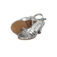 thumbnail image 4 of New Girl Little Angel Daphne-949E Rhinestone Flower Ankle Strap Heel Sandal, 4 of 5