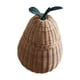 thumbnail image 5 of Cesta de almacenamiento con tapa, organizador multifuncional, caja tejida a mano, contenedor decorativo para toallas, habitación de niños, comedor, 5 of 9