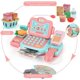 thumbnail image 2 of Caja registradora inteligente, juguetes de tienda de supermercado con calculadora y escáner de trabajo, juguetes educativos de aprendizaje de identificación inteligente para niños Sailing  Electrónica, 2 of 5