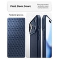 thumbnail image 3 of Funda Spigen para iPhone 17 Pro Liquid Air TPU, azul marino, 3 of 7