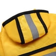 thumbnail image 7 of Pet Raincoat Hooded Poncho, Dog Raincoat with Reflective Stripes, Dog Clothes Durable Waterproof Coat for Puppy,Large Dog, Yellow XS, 7 of 7