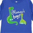 thumbnail image 4 of Inktastic Mamaws Boy Grandson Dinosaur Boys Long Sleeve Toddler T-Shirt, 4 of 5