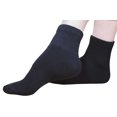 thumbnail image 4 of 6 Pairs of Premium Women’s Black Soft Breathable Cotton Ankle Socks, Non-Binding & Comfort Diabetic Socks (Fits Shoe Size 6-10), 4 of 5