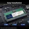 thumbnail image 5 of Timetec 8GB DDR5 5600MHz PC5-44800 Unbuffered Non-ECC 1.1V CL46 1Rx16 Single Rank 262Pin SODIMM Laptop Memory RAM Module Upgrade, 5 of 5