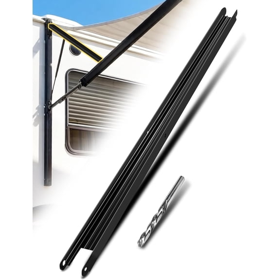 383152 50" RV Awning Inner Drive Arm ,50"x1.75" Aluminum Rail Anti-Rust Awning Pitch Arm Fit for Solera Regal 69" Assemblie