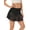 Black, variant on Deago Women Lace Crochet Swim Skirt Bikini Bottom Swimsuit Board Shorts Skort Swimdress (Black, 2XL)