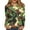 Army Green, variant on Women's Camo T-Shirt Summer Trendy Graphic Short Sleeve Tops O-Neck Loose Fit Tee Shirts,Army Green S