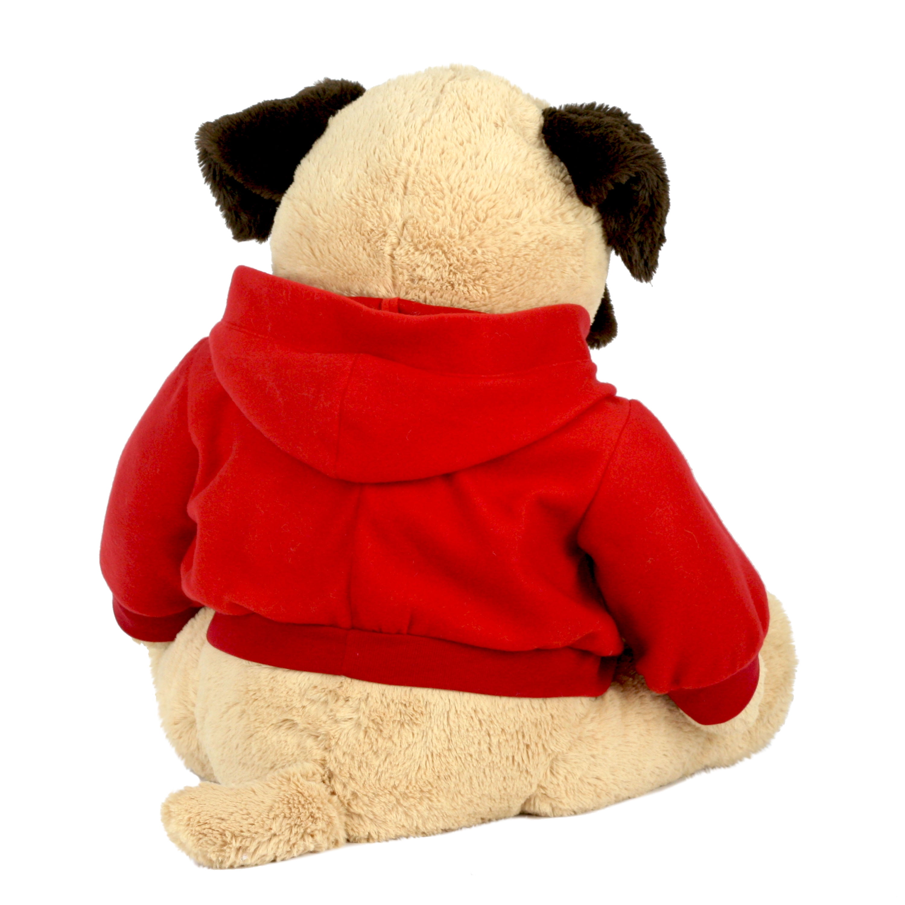 valentine pug stuffed animal