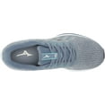 thumbnail image 5 of Mizuno Women's Wave Rider 25 Waveknit™ Running Shoe, Size 7.5, Quarry-Vapors Grey (9Uvg), 5 of 8