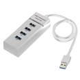 thumbnail image 1 of Divisor USB Adaptador Hub de extensión USB de 4 puertos 1 a 4 con velocidad de transmisión de datos de 5 Gbps, blanco kenally EL001467-02B, 1 of 2