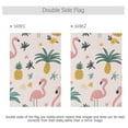 thumbnail image 4 of Yayeee Garden Flag 12" x 18" Double Sided Outdoor Yard Lawn Holiday Decorations, Flamingo Pattern, 4 of 6
