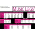 thumbnail image 3 of Music Legs Adult Women's Hot Pink Opaque Thigh Highs 4745-HOTPINK, 3 of 3
