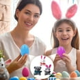 thumbnail image 4 of BESTSKY 36 Pcs Prefilled Easter Eggs Filled with Plush Animals Toys,Easter Eggs Fillers Plastic Easter Eggs for Party Exchange Favors, 4 of 7