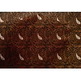 thumbnail image 4 of oneOone Cotton Silk Fabric Leaves & Paisley Block Print Fabric BTY 42 Inch Wide, 4 of 4