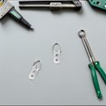 thumbnail image 1 of SOPOTUTU 30Set Metal D Ring Frame Hangers with Screws for Secure Wall Picture Hanging, 1 of 8