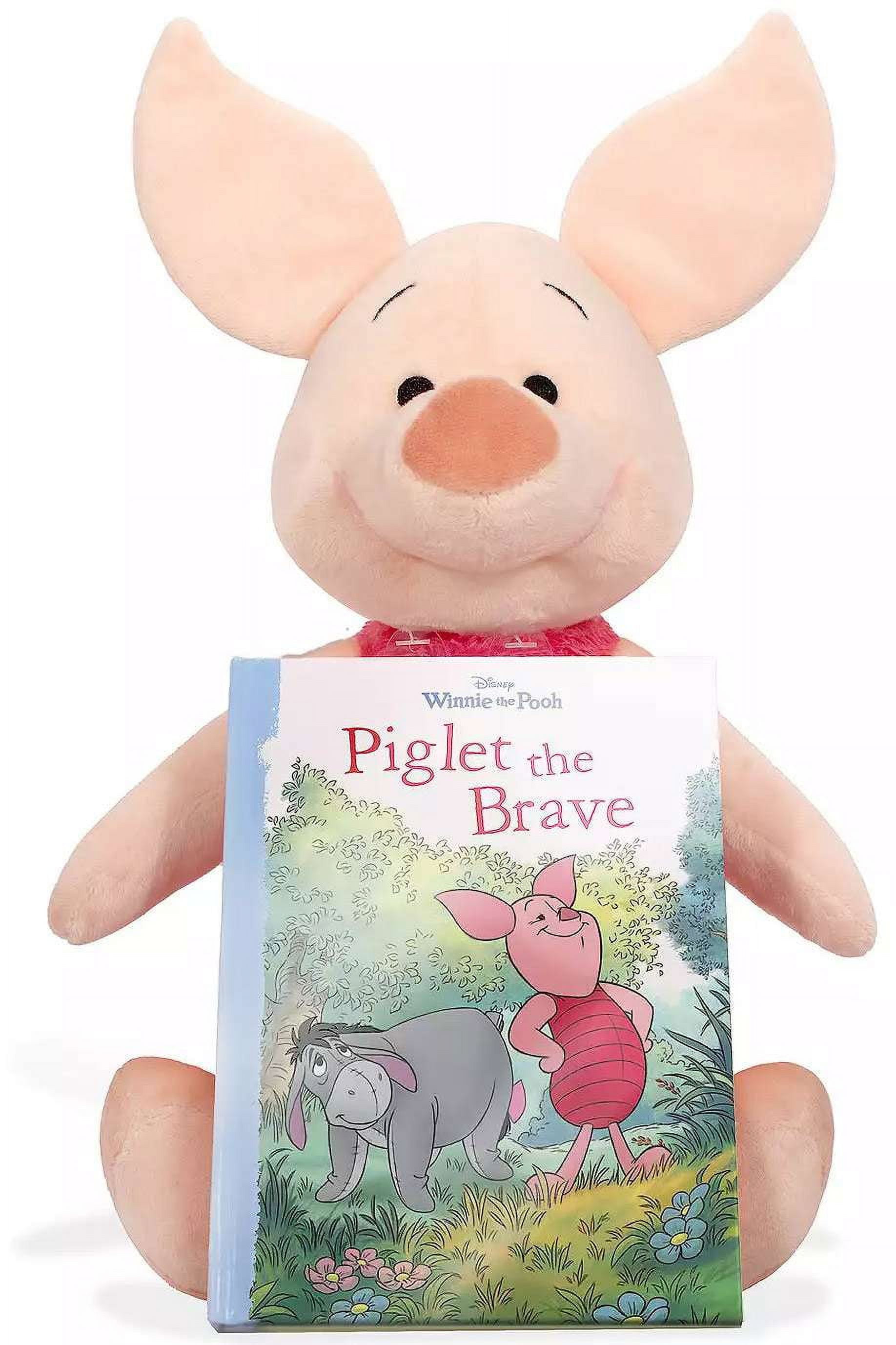 Disney Winnie the Pooh Piglet Plush & Book