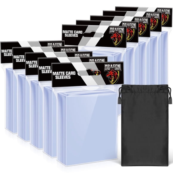 Kitoyz Fundas para Cartas 1000 Unidades Top Loaders para Cartas de Colección