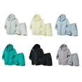 thumbnail image 4 of Afdoent Mens 2 Piece Sets Men's Outdoor Suit With Hood Summer Lightweight Comfortable Design For Outdoor Activities And Casual Wear Beach Clothes Classic, 4 of 6