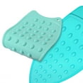 thumbnail image 4 of Silicone Iron Rest Pad, Multipurpose Hot Heat Resistant Iron Rest Plate Protective Pad for Ironing Board Hot Resistant Steamer Steam Compact Mat, Lake Blue, 4 of 7