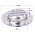 thumbnail image 2 of 4.5" Diameter Stainless Steel Kitchen Sink Strainer, Large, 2 of 4