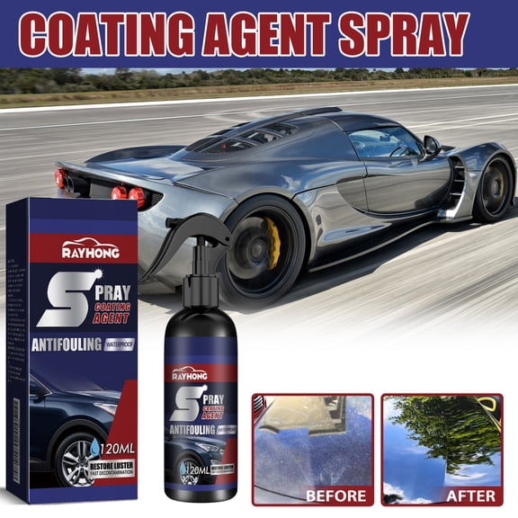 Rayhong Coating Agent Spray, Maintenance Paint Decontamination Blackening Automotive Coating Nano Coating Spray