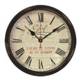 thumbnail image 4 of Reloj colgante de pared, reloj de pared con números romanos, regalo, Arte de la pared Decoración, decoración de pared, reloj Retro, reloj de pared, 4 of 9