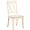 White, variant on Pine Veneer Gray Dining Chairs Set / Simple Assembly for Convenience