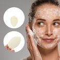 thumbnail image 2 of Unique Bargains 5 Pcs Compressed Facial Sponge Teardrop-shaped Reusable Cleansing Puff Light Yellow, 2 of 5