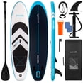 thumbnail image 1 of SereneLife 11'6" Inflatable Paddleboard – Pet-Friendly SUP for Adults, 275lb Capacity, Non-Slip Deck, Full Kit w/ Paddle, Pump, Leash & Carry Backpack, 1 of 1